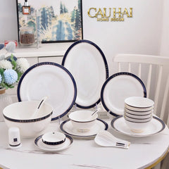 maison-couture-set-binh-tra-belle-vie-luxe-blanc-bleu-minuit-signature-15-pcs-set-binh-tra-cau-hai-home-decor-8 - CẬU HAI HOME DECOR