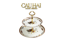 Maison Couture - Set Bình Trà H Class Legacy Équestre Héritage Harnais · Théière Ronde 15Pcs Tea Set-SET BÌNH TRÀ-CẬU HAI HOME DECOR