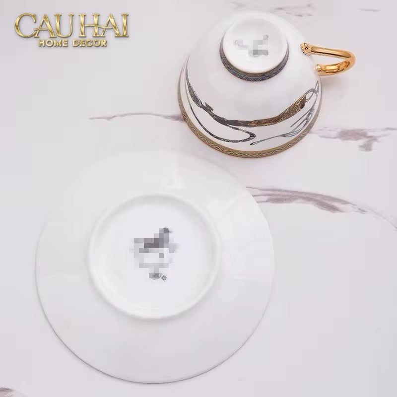 Maison Couture - Set Bình Trà Legacy Équestre Héritage Harnais · Théière Ronde 15Pcs - CẬU HAI HOME DECOR