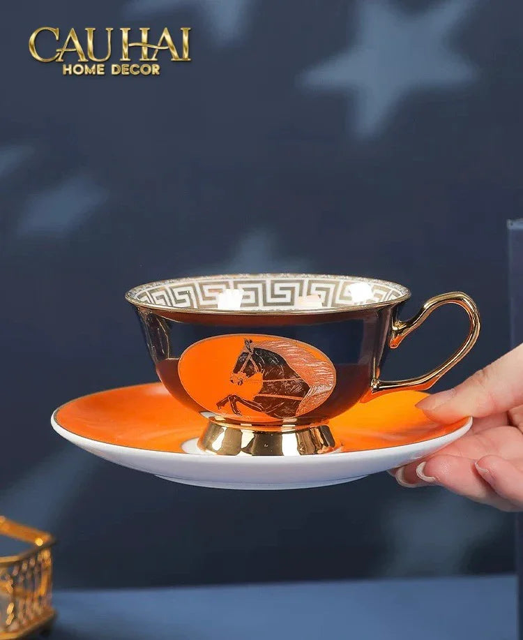 Maison Couture - Set Bình Trà Regal Legendary Impérial Noble Équestre Tea Set 15pcs-CẬU HAI HOME DECOR