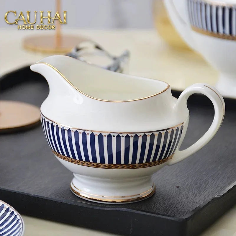 Maison Couture - Set Bình Trà Royal Dynasty 21 Pcs Ss25-SET BÌNH TRÀ-CẬU HAI HOME DECOR