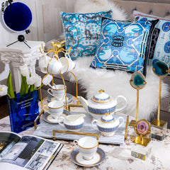 Maison Couture - Set Bình Trà Royal Dynasty 21 Pcs Ss25-SET BÌNH TRÀ-CẬU HAI HOME DECOR