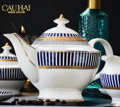 Maison Couture - Set Bình Trà Royal Dynasty 21 Pcs Ss25-CẬU HAI HOME DECOR