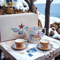 Maison Couture - Set Bình Trà. Ginori Labirito Verde Héritage Tea Set 5 Pcs Giftbox-SET BÌNH TRÀ-CẬU HAI HOME DECOR