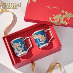 Maison Couture - Set Chén Dĩa Bàn Ăn Long Phụng Eternal Ascendant Tableware Collection-CẬU HAI HOME DECOR