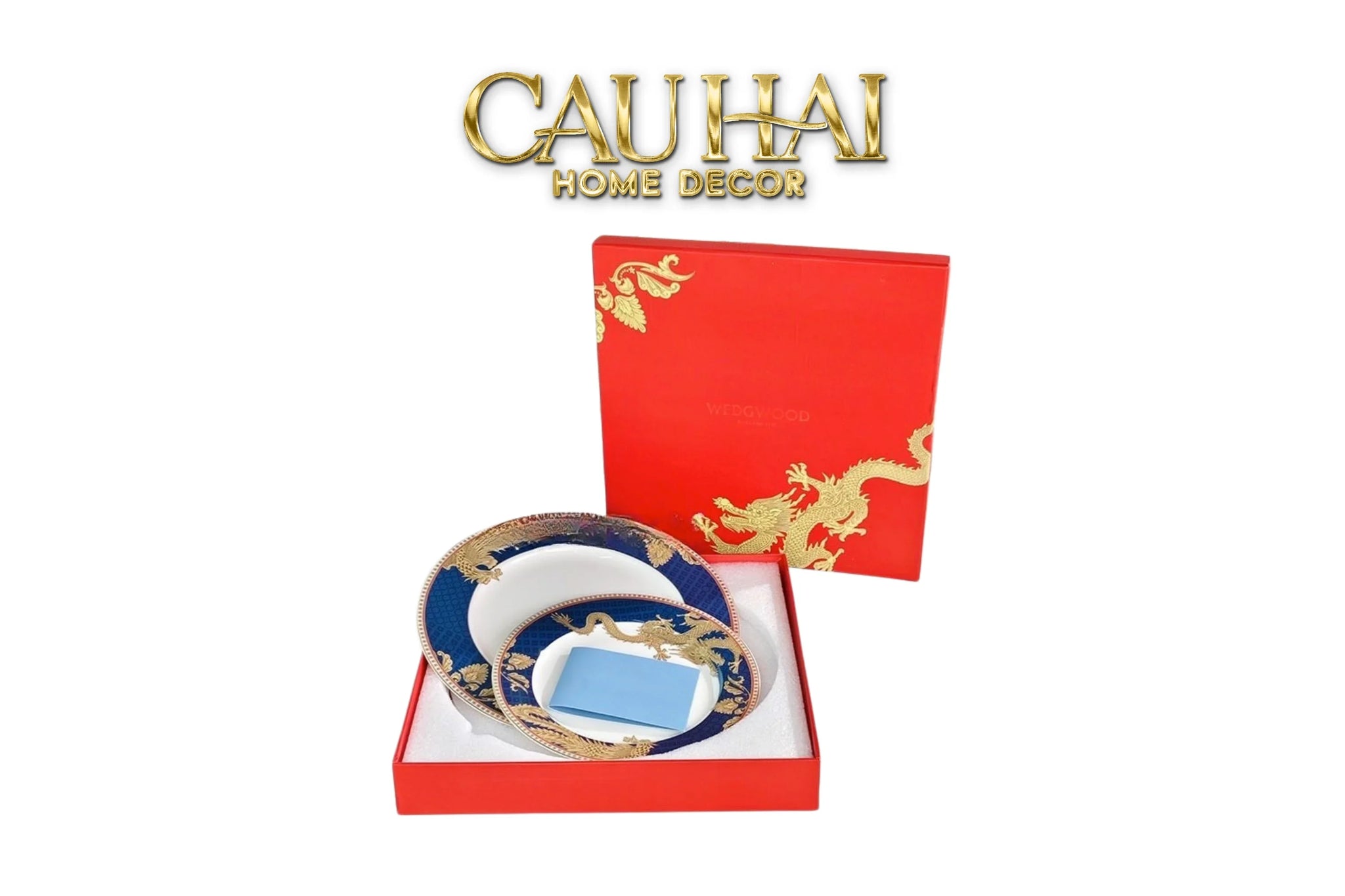 Maison Couture - Set Chén Dĩa Bàn Ăn Long Phụng Eternal Ascendant Tableware Collection-CẬU HAI HOME DECOR