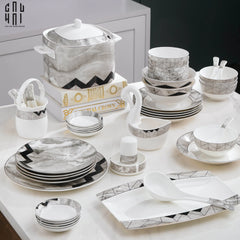 Maison Couture - Set Chén Dĩa Kingston Refined Manner Allure 60Pcs-SET CHÉN DĨA-CẬU HAI HOME DECOR