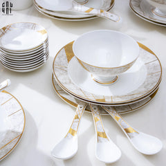 Maison Couture - Set Chén Dĩa L'Éclat Royal 60Pcs-SET CHÉN DĨA-CẬU HAI HOME DECOR