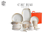 Maison Couture - Set Chén Dĩa L'Éclat Royal 60Pcs-SET CHÉN DĨA-CẬU HAI HOME DECOR