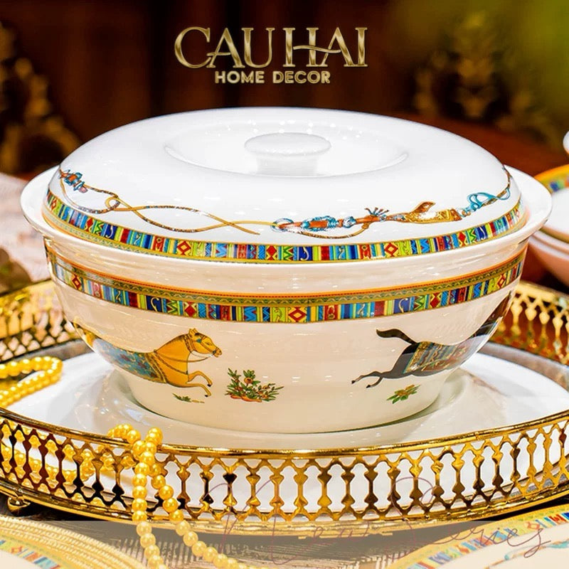 Maison Couture - Set Chén Dĩa Legacy Premium 56Pcs-CẬU HAI HOME DECOR