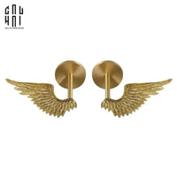 Maison Couture - Set Cột Màn Đồng Brasson Angel Wings Brass Curtain Holdbacks-RÈM & MÀN CHE-CẬU HAI HOME DECOR