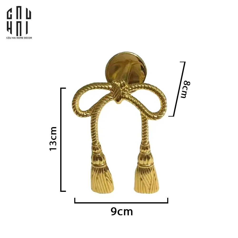 Maison Couture - Set Cột Màn Đồng Brasson Royal Bows Curtain Tieback 2Pcs-RÈM & MÀN CHE-CẬU HAI HOME DECOR