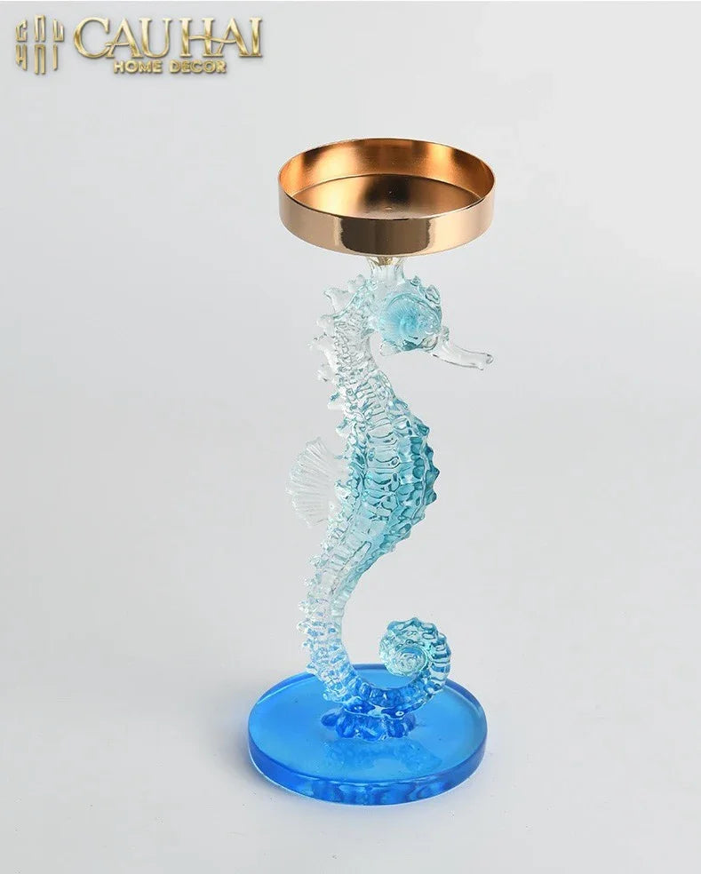 Maison Couture - Set Đế Nến Seahorse Duo-ĐẾ NẾN-CẬU HAI HOME DECOR