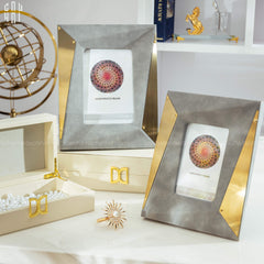 maison-couture-set-khung-anh-da-gray-christian-diamant-facette-lux-python-frame-cau-hai-home-decor-3 - CẬU HAI HOME DECOR