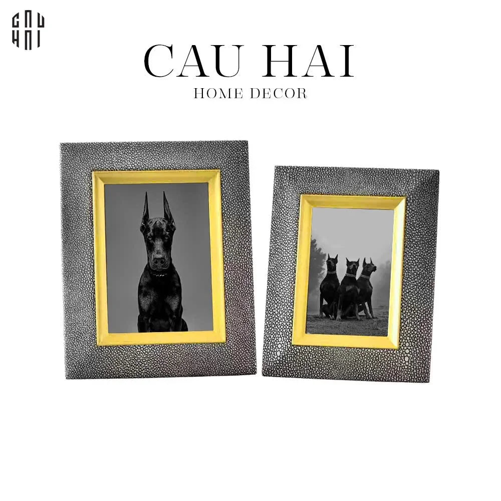 Maison Couture - Set Khung Ảnh Da Leather Tiffany Élégance - CẬU HAI HOME DECOR