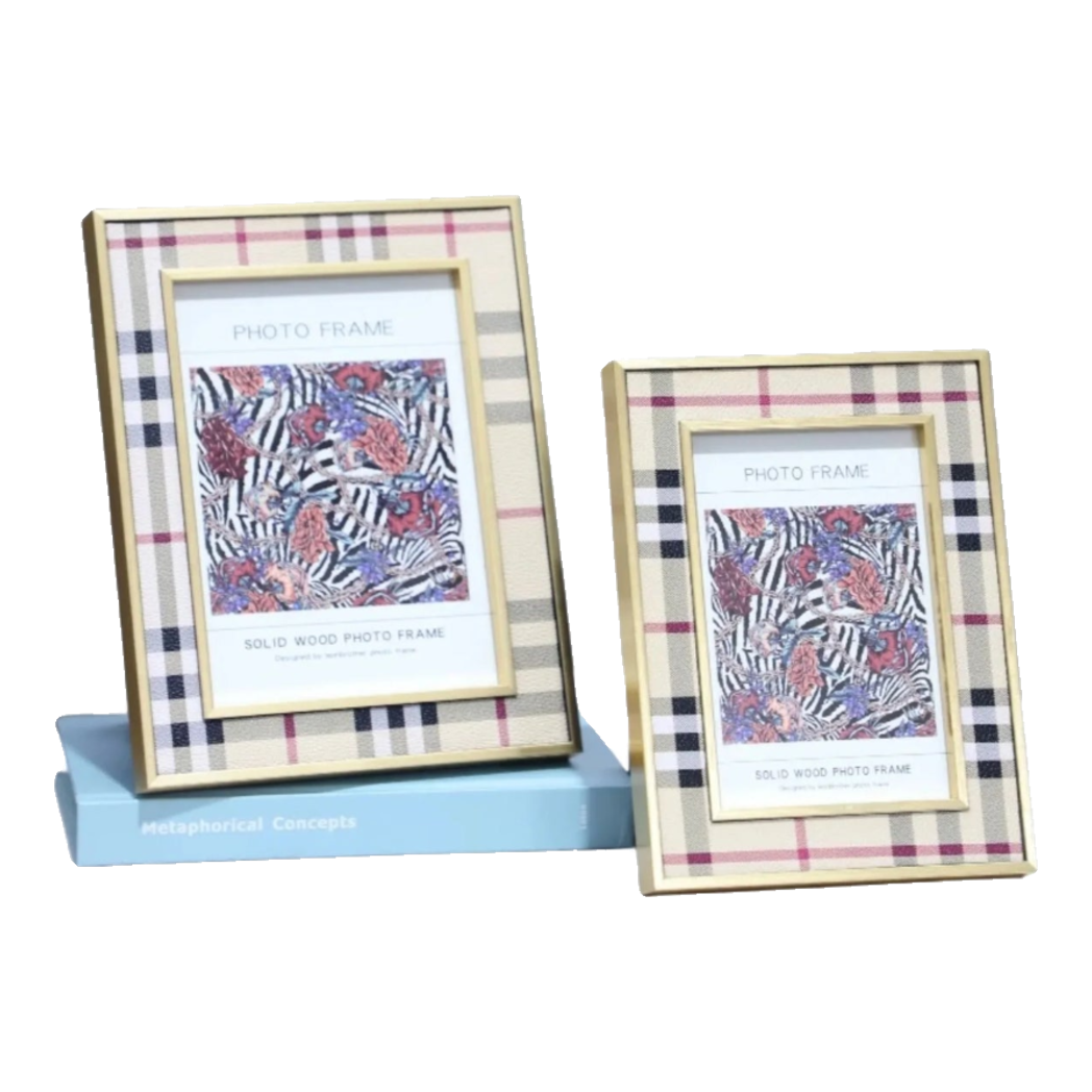 Maison Couture - Set Khung  Ảnh Vintage Check Heritage