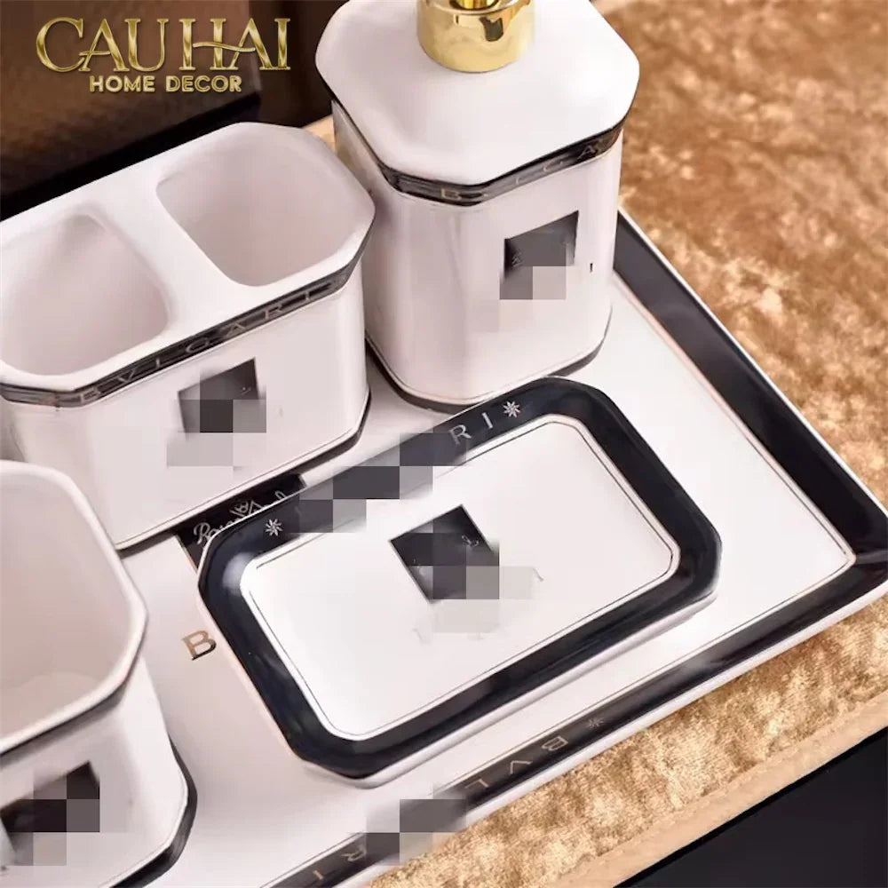 Maison Couture - Set Nhà Tắm BVL Class Belle Vie Luxe Prestige Bathroom Vanity 6pcs-CẬU HAI HOME DECOR
