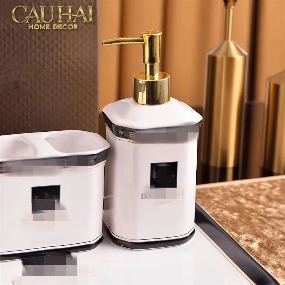 Maison Couture - Set Nhà Tắm BVL Class Belle Vie Luxe Prestige Bathroom Vanity 6pcs-CẬU HAI HOME DECOR