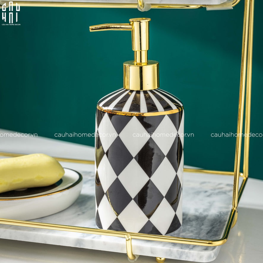 Maison Couture - Set Nhà Tắm Château Clover Signature - L’Atelier Rayé Bathroom Vanity 5pcs - CẬU HAI HOME DECOR