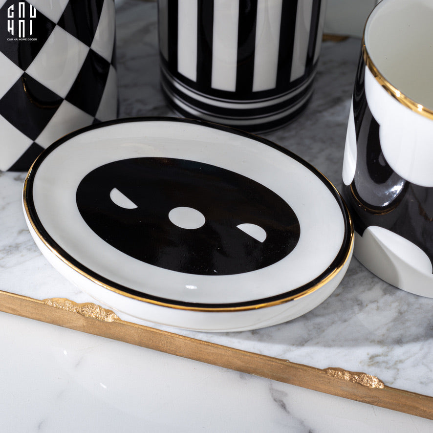 Maison Couture - Set Nhà Tắm Château Clover Signature - L’Atelier Rayé Bathroom Vanity 5pcs - CẬU HAI HOME DECOR