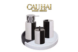 Maison Couture - Set Nhà Tắm Đá Marble - Monolith Noir & Ivoire Intellectual Vanity 4Pcs - CẬU HAI HOME DECOR