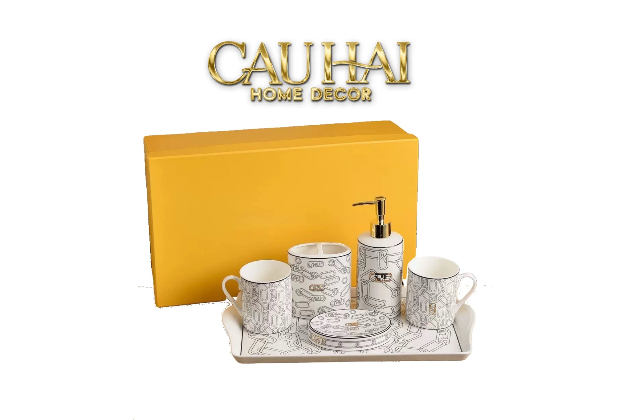 maison-couture-set-nha-tam-fancy-f-class-chainline-metropolis-interlink-6pcs-bathrooms-vanities-cau-hai-home-decor - CẬU HAI HOME DECOR