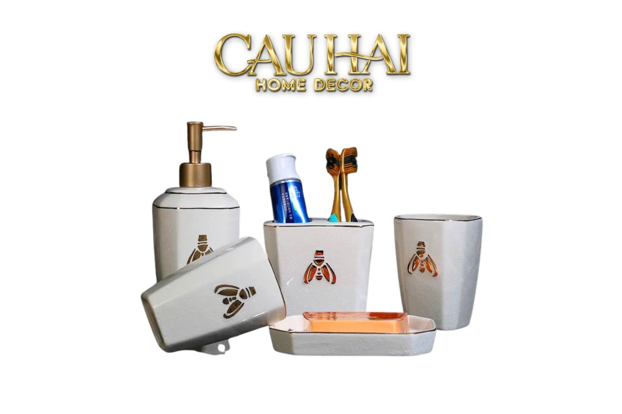 maison-couture-set-nha-tam-g-class-elegance-miel-dore-golden-queen-bee-5pcs-cau-hai-home-decor - CẬU HAI HOME DECOR