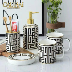 Maison Couture - Set Nhà Tắm GVC Class Symmetry Code · Intellectual Chic Bathroom Vanity 5Pcs-CẬU HAI HOME DECOR