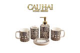 Maison Couture - Set Nhà Tắm GVC Symmetry Code · Intellectual Chic Vanity 5Pcs - CẬU HAI HOME DECOR