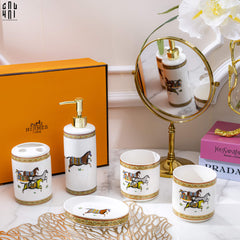 Maison Couture - Set Nhà Tắm H Class Oriental Héritage Cheval Premium 5Pcs Bathroom Vanities-CẬU HAI HOME DECOR
