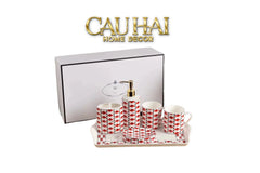 Maison Couture - Set Nhà Tắm P Class -Moda Code Rouge Modulaire · Bathroom Vanities 6Pcs-CẬU HAI HOME DECOR