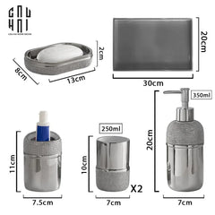 Maison Couture - Set Nhà Tắm Platinum Premium Bathroom Set-CẬU HAI HOME DECOR
