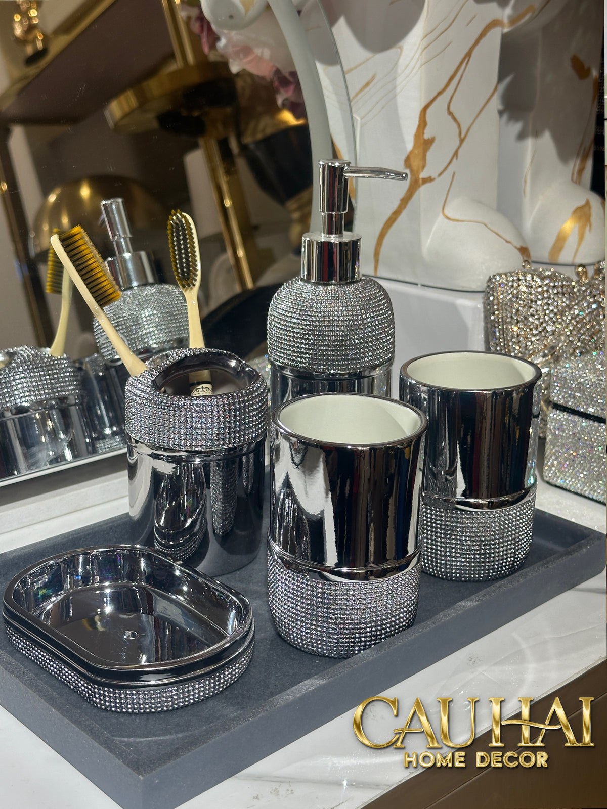 Maison Couture - Set Nhà Tắm Platinum Premium Bathroom Set-Set nhà tắm bathroom vanities-Đối tác tại Trung Quốc theo từng đơn đặt hàng-CẬU HAI HOME DECOR