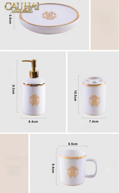 Maison Couture - Set Nhà Tắm RC Class Renaissance Cavalli D’Ivoire 5Pcs Bathroom Vanity-Set nhà tắm bathroom vanities-CẬU HAI HOME DECOR