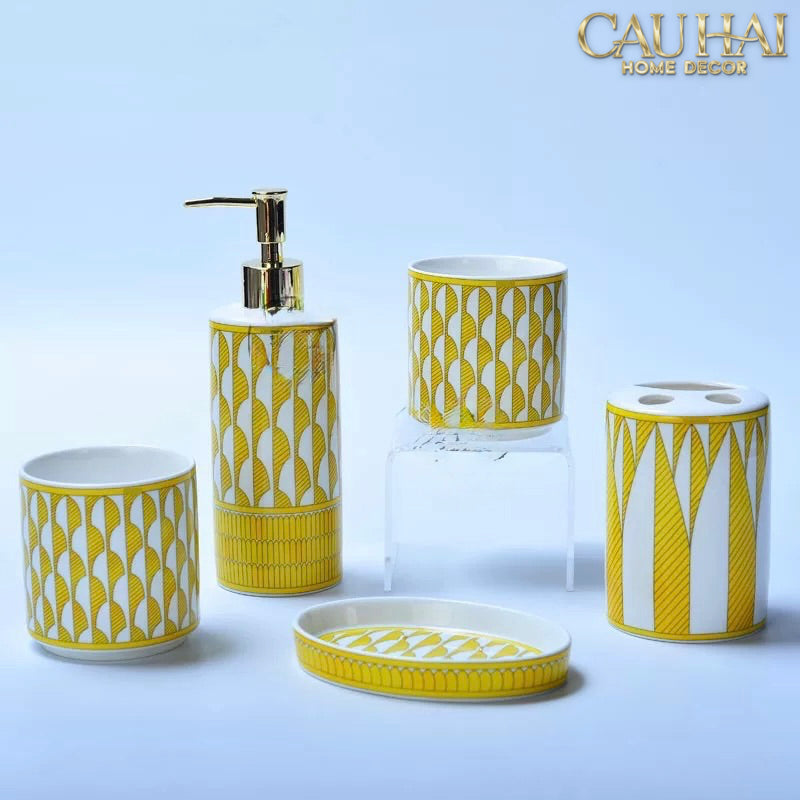 Maison Couture - Set Nhà Tắm Soleil de Versailles 5Pcs - CẬU HAI HOME DECOR