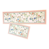 Maison Couture -   Set Thảm Bếp Da Cao Cấp 45X75/150 La Muse Pink Plush Jardin