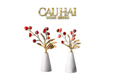 maison-couture-set-tuong-hong-ngoc-tuy-carnelian-agate-bloom-h37-h30-tuong-trang-tri-cau-hai-home-decor - CẬU HAI HOME DECOR