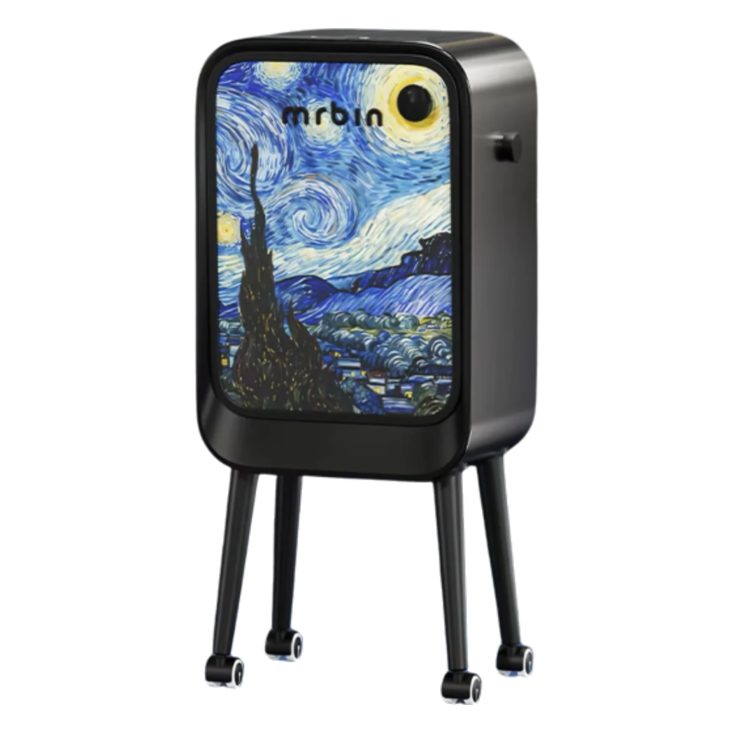 Maison Couture - Thùng Rác Mr Bin Automatic TV Van Gogh Version Limited 20L 31.4x65-Thùng Rác-CẬU HAI HOME DECOR