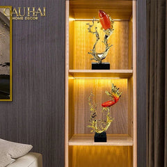 Maison Couture - Tượng Cá Chép Vượt Vũ Môn Coralia Impériale Ss25-CẬU HAI HOME DECOR