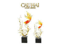 Maison Couture - Tượng Cá Chép Vượt Vũ Môn Coralia Impériale Ss25-CẬU HAI HOME DECOR