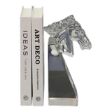 Maison Couture - Tượng Chặn Sách Đơn - Ngựa Pha Lê Cristalleries Cheval Bookend