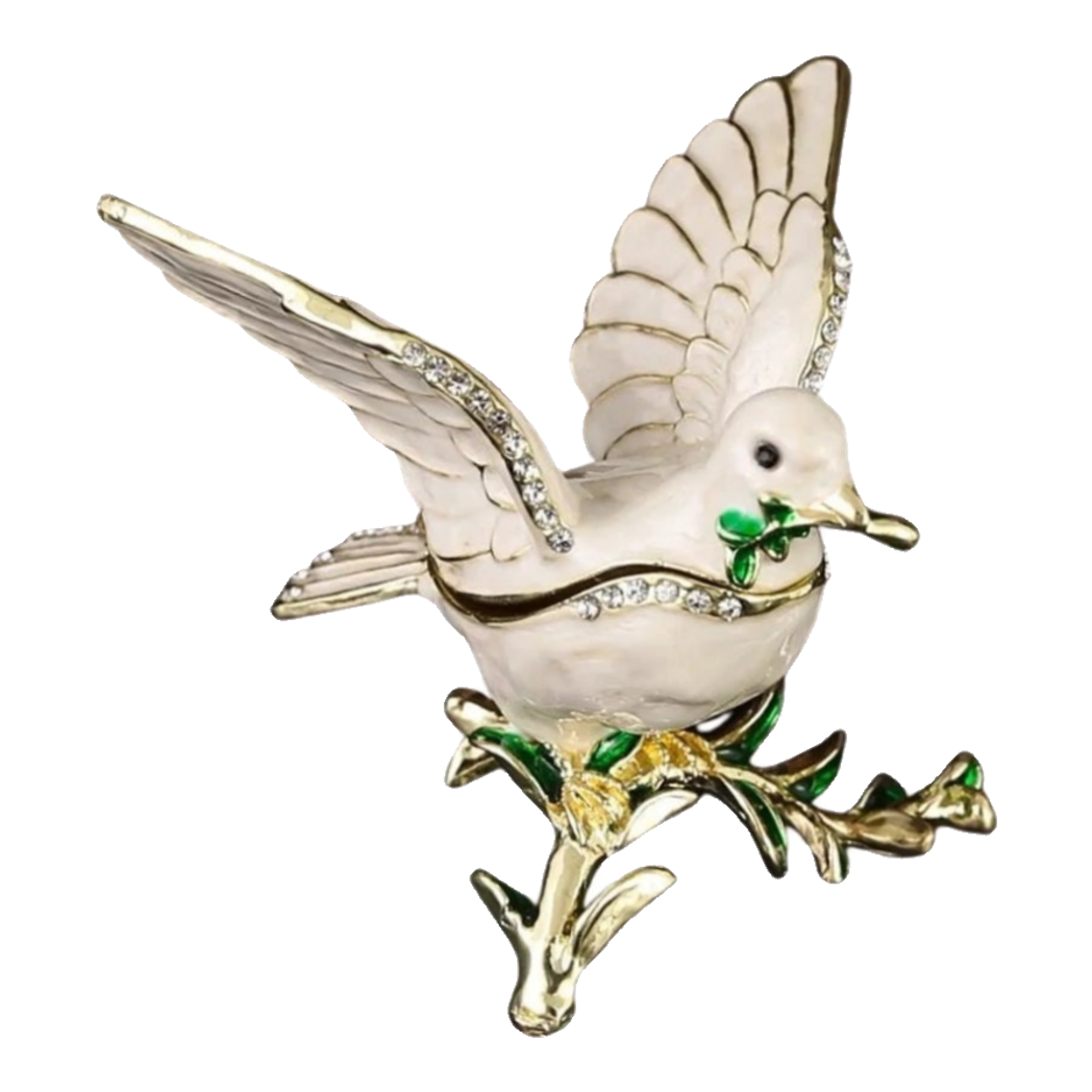 Maison Couture - Tượng Chim Persian Jewelry Box Avian Bijoux
