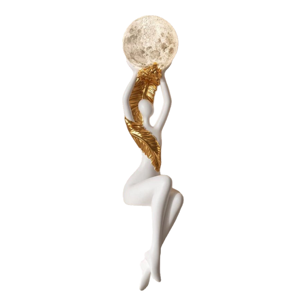 Maison Couture - Tượng Nữ Thần Moonlight Luna Angel Divine Figurine 59Cm