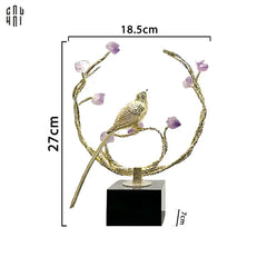 maison-couture-tuong-dong-da-thach-anh-tim-amethyst-branch-golden-bird-harmony-tuong-trang-tri-cau-hai-home-decor-2 - CẬU HAI HOME DECOR