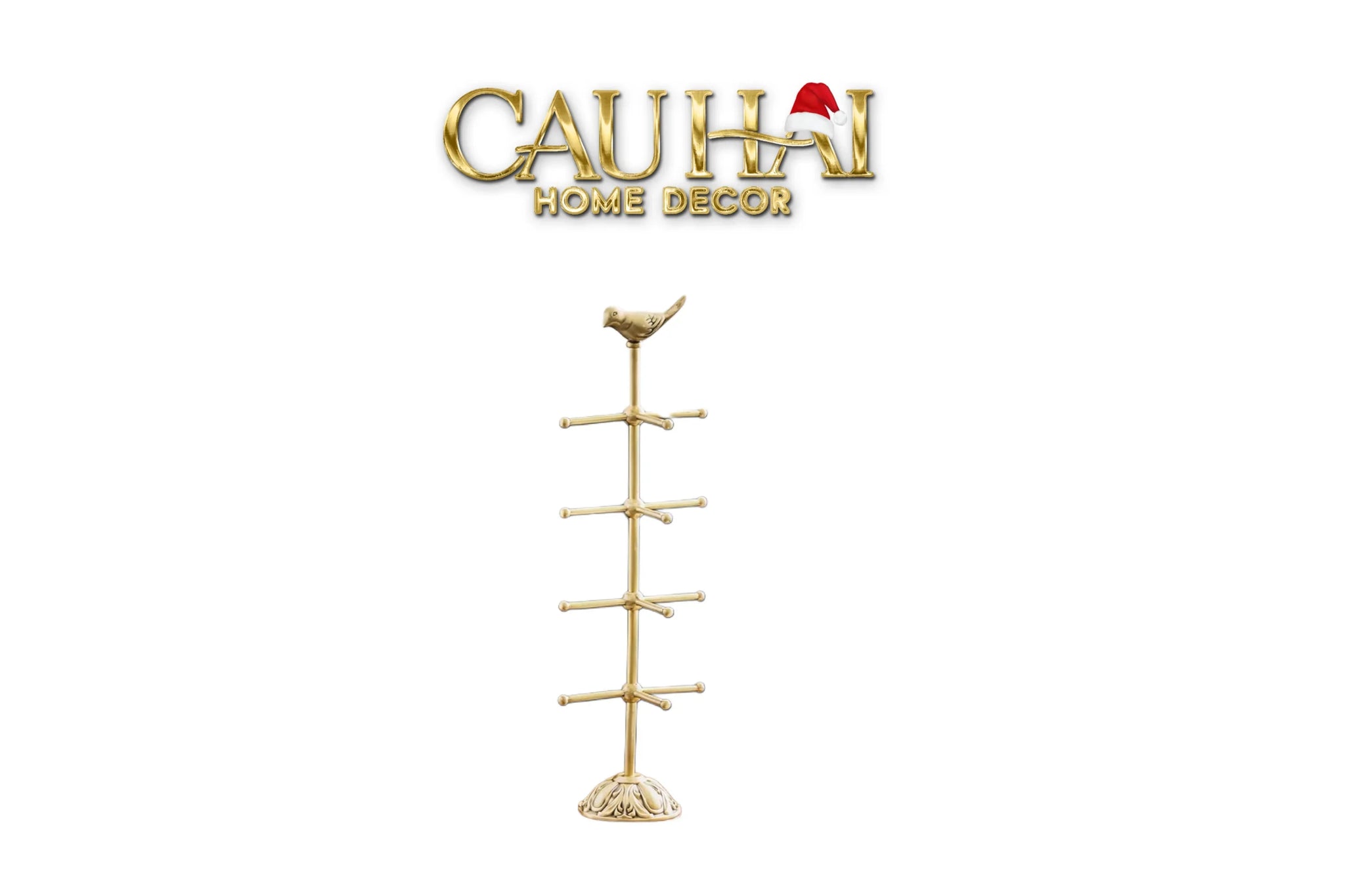 Maison Couture - Tượng Đồng Giá Kệ Treo Phụ Kiện Accessories Brasson L’Oiseau Vanity Set-CẬU HAI HOME DECOR