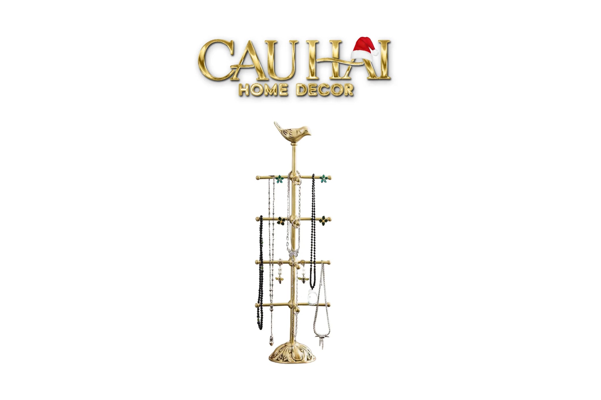 Maison Couture - Tượng Đồng Giá Kệ Treo Phụ Kiện Accessories Brasson L’Oiseau Vanity Set-CẬU HAI HOME DECOR