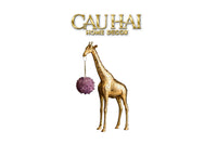 Maison Couture - Tượng Đồng Hươu Cao Cổ Brasson Giraffe Amethyst Orb Carrier 20x8x38-TƯỢNG TRANG TRÍ-CẬU HAI HOME DECOR