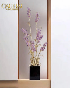 Maison Couture - Tượng Đồng Lúa Mì Brasson Épi Doré Amethyst Harvest House H100-TƯỢNG TRANG TRÍ-CẬU HAI HOME DECOR
