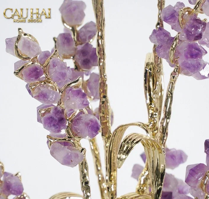 Maison Couture - Tượng Đồng Lúa Mì Brasson Épi Doré Amethyst Harvest House H100-TƯỢNG TRANG TRÍ-CẬU HAI HOME DECOR