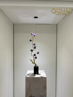 Maison Couture - Tượng Đồng Lúa Mì Brasson Épi Doré Amethyst Harvest House H100-CẬU HAI HOME DECOR